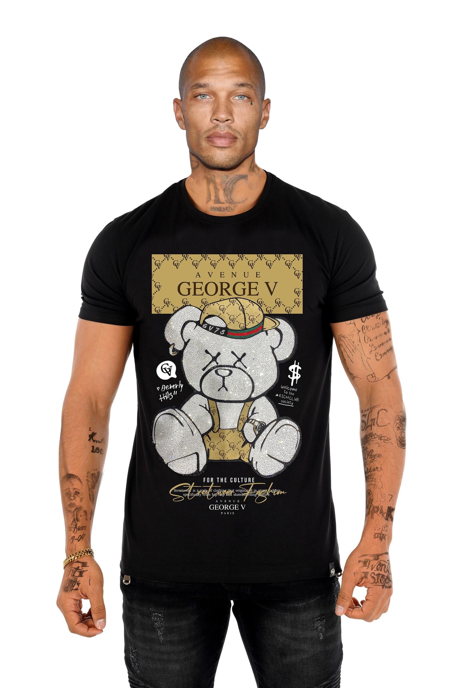 Rhinestone Shinybear T-shirt GV2705