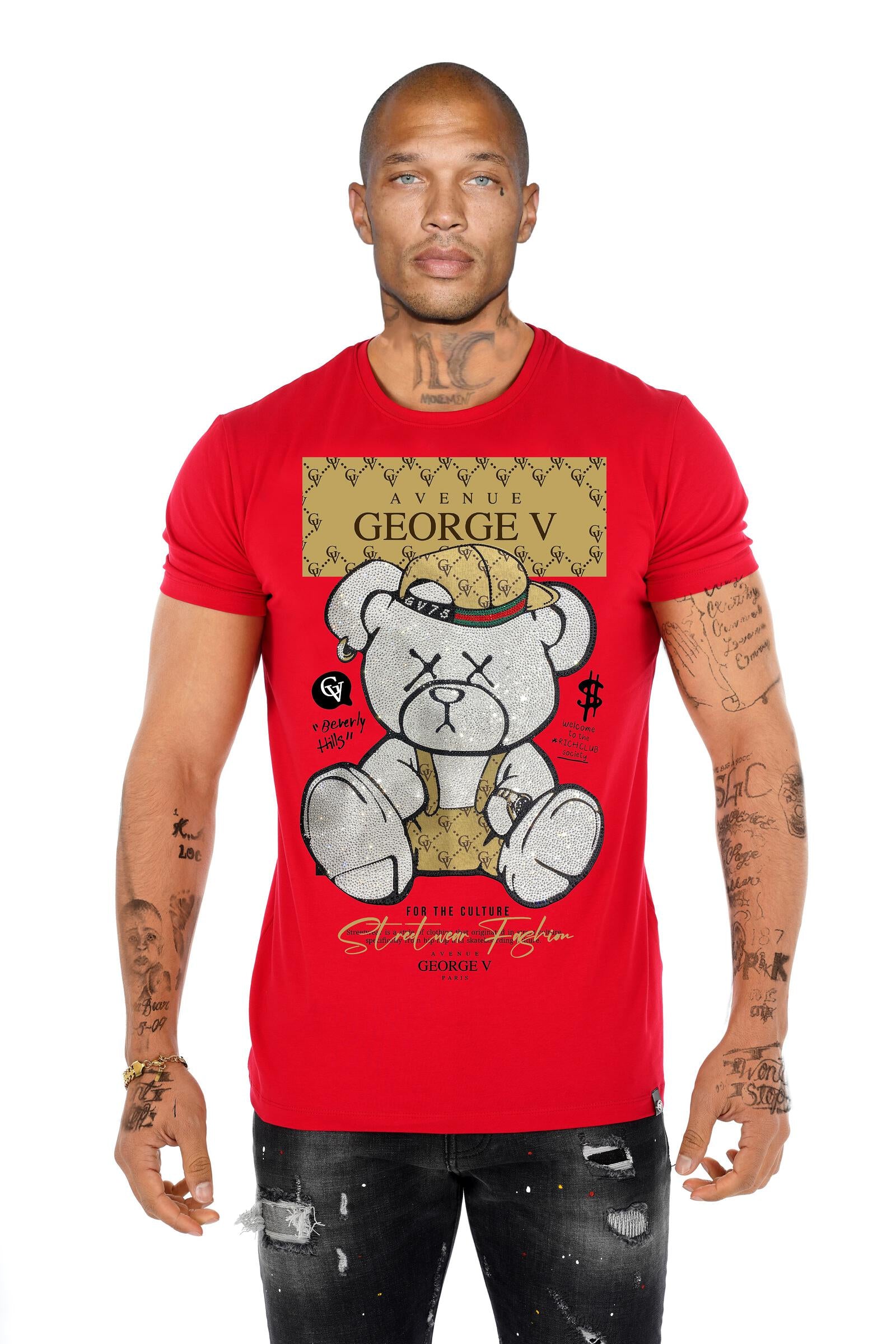 Rhinestone Shinybear T-shirt GV2705