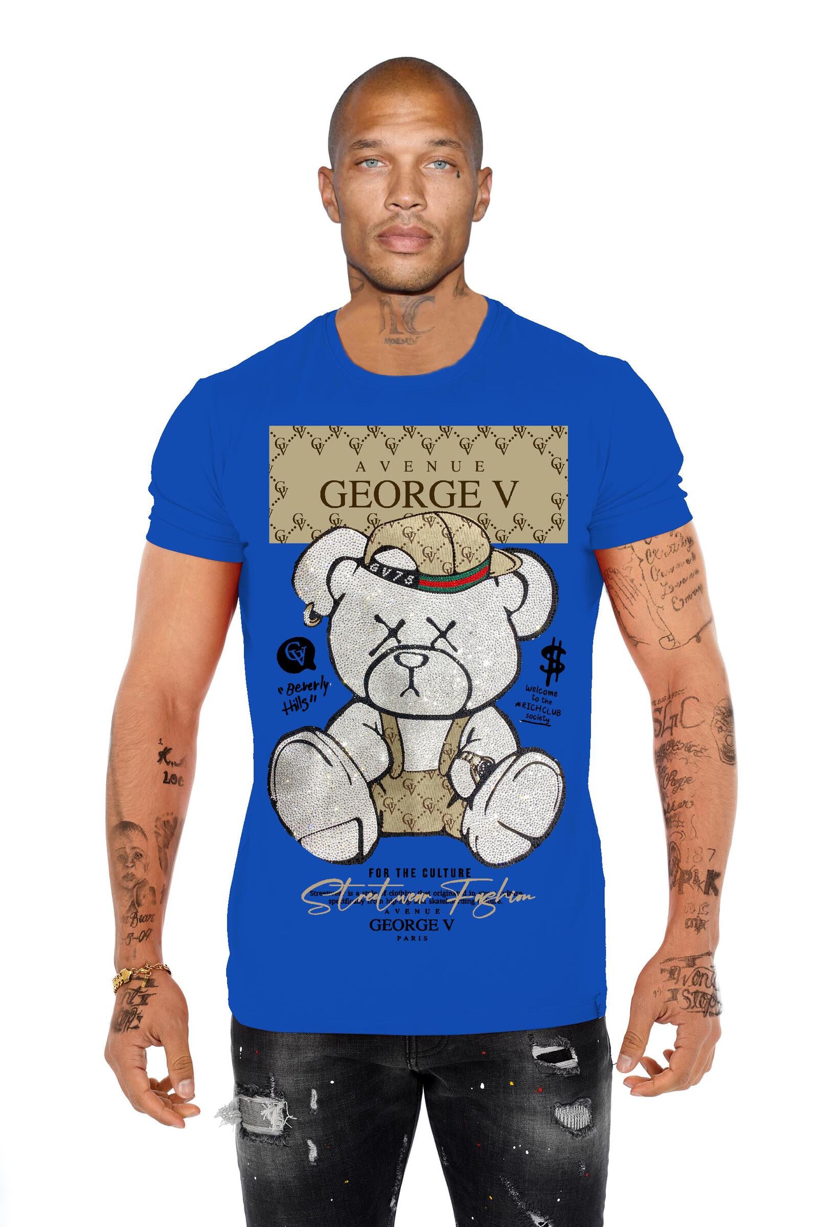 Rhinestone Shinybear T-shirt GV2705