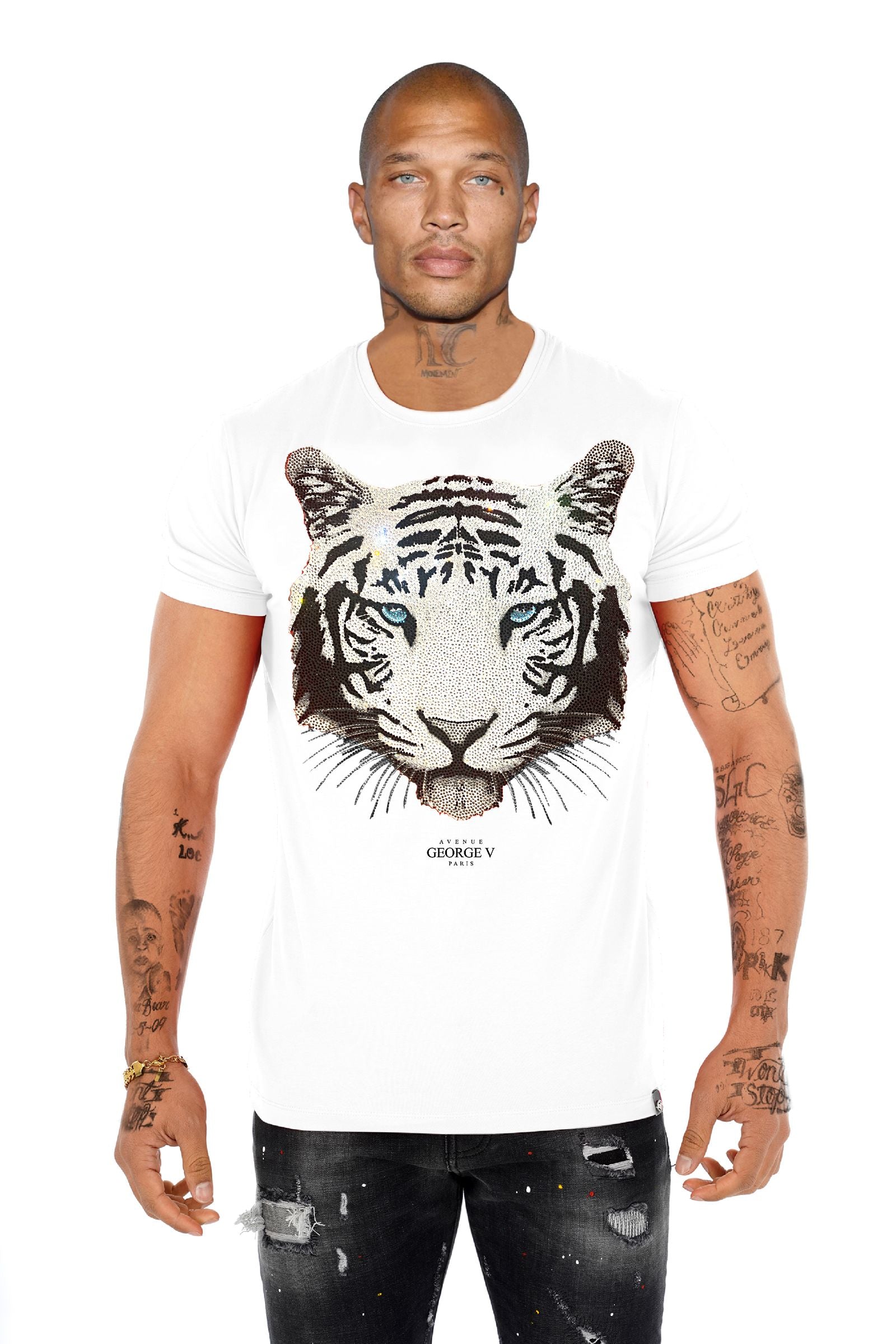 Royal Tiger GV2768 Rhinestone T-Shirt