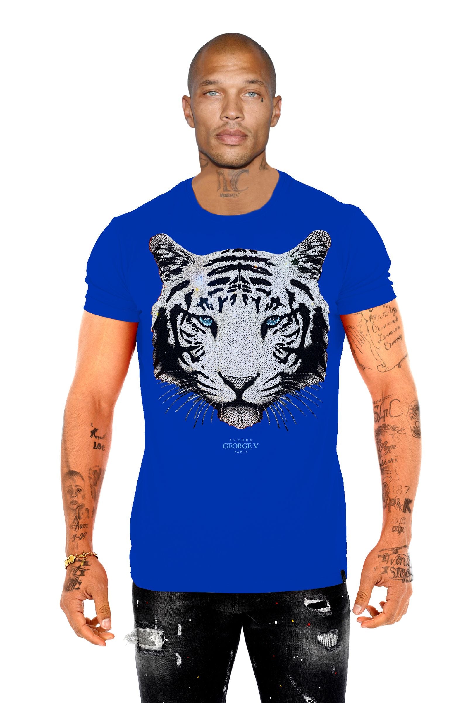 Royal Tiger GV2768 Rhinestone T-Shirt