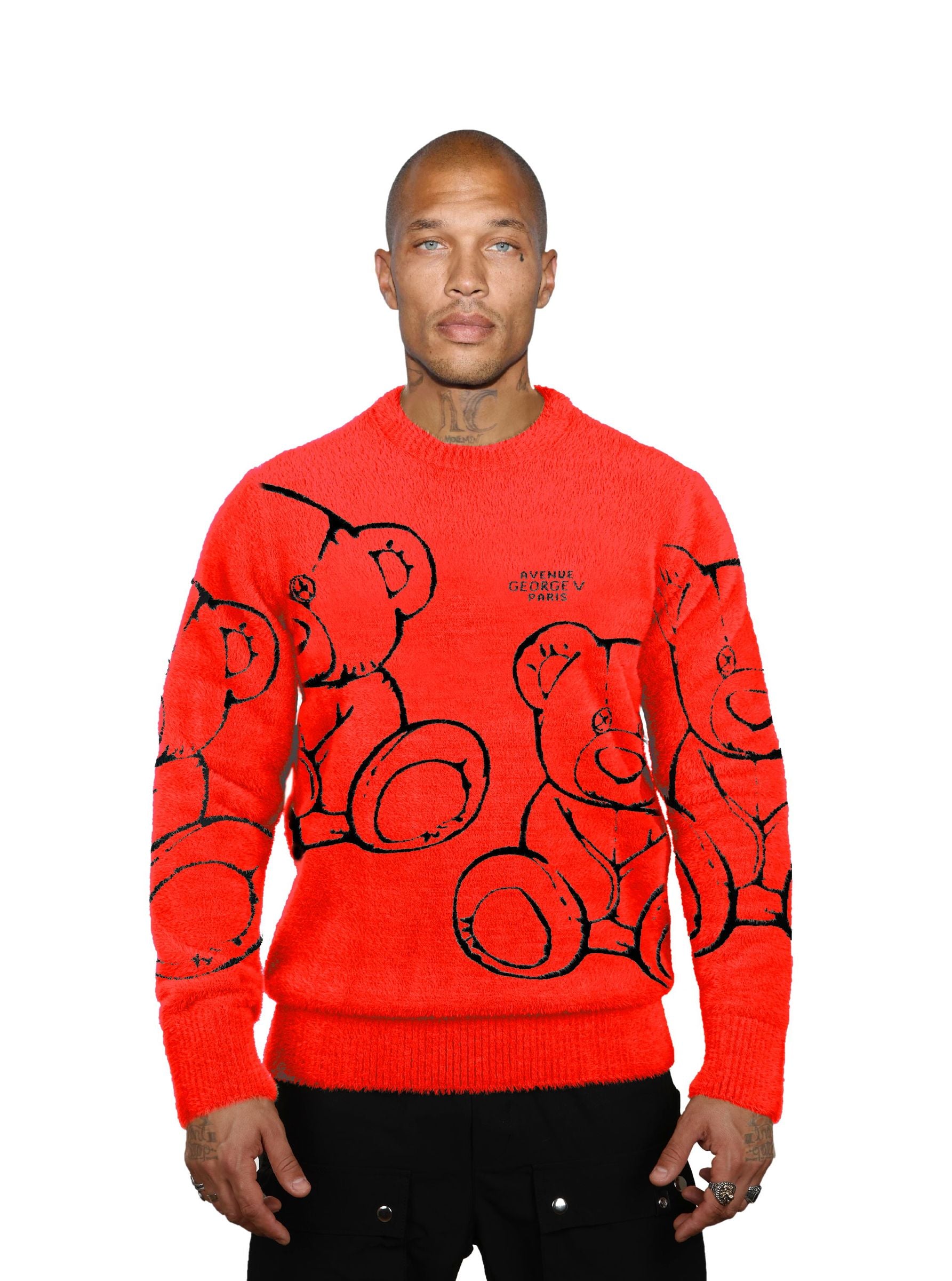GVT120 Sweater with Teddy Bear