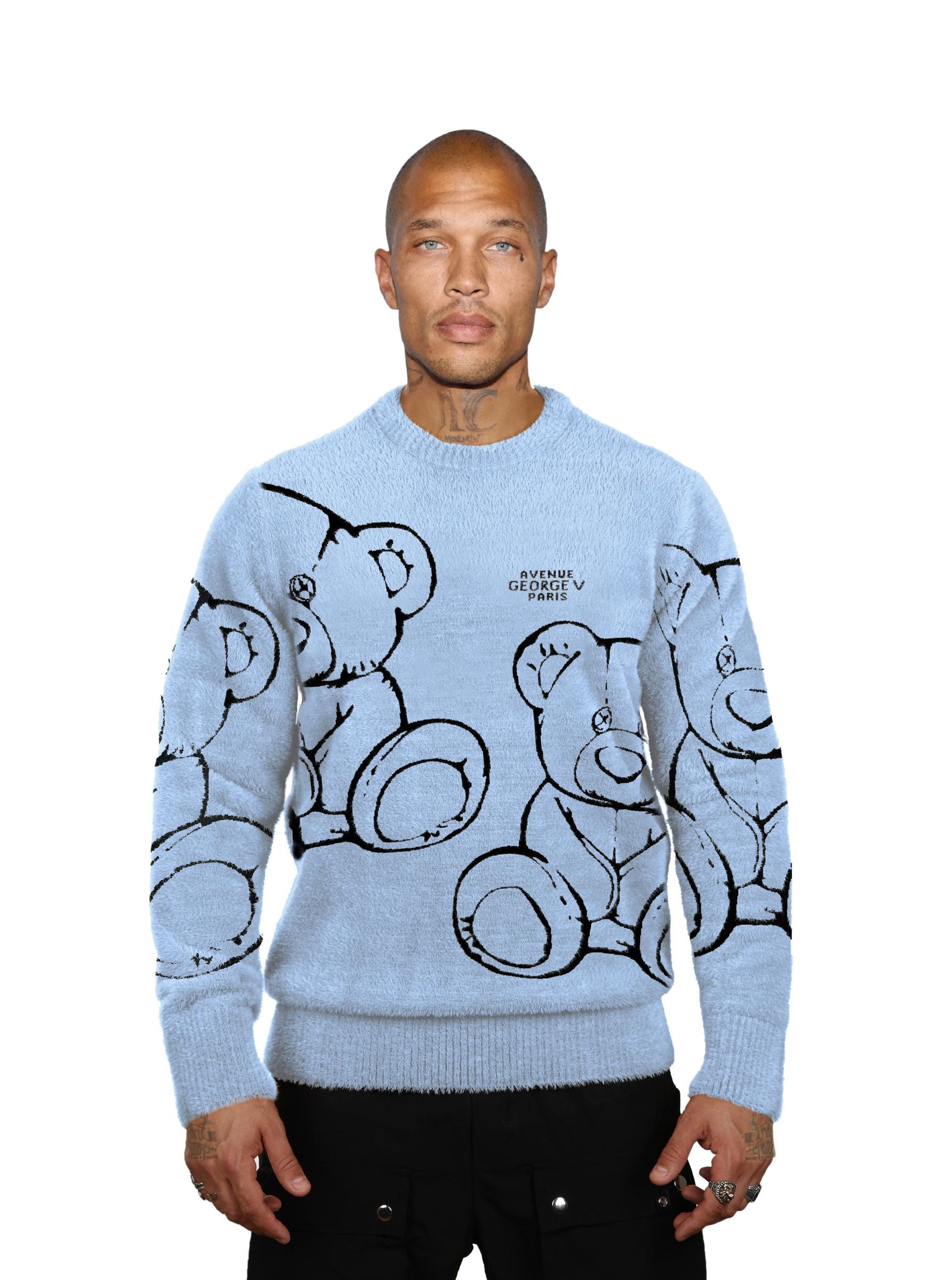 GVT120 Sweater with Teddy Bear