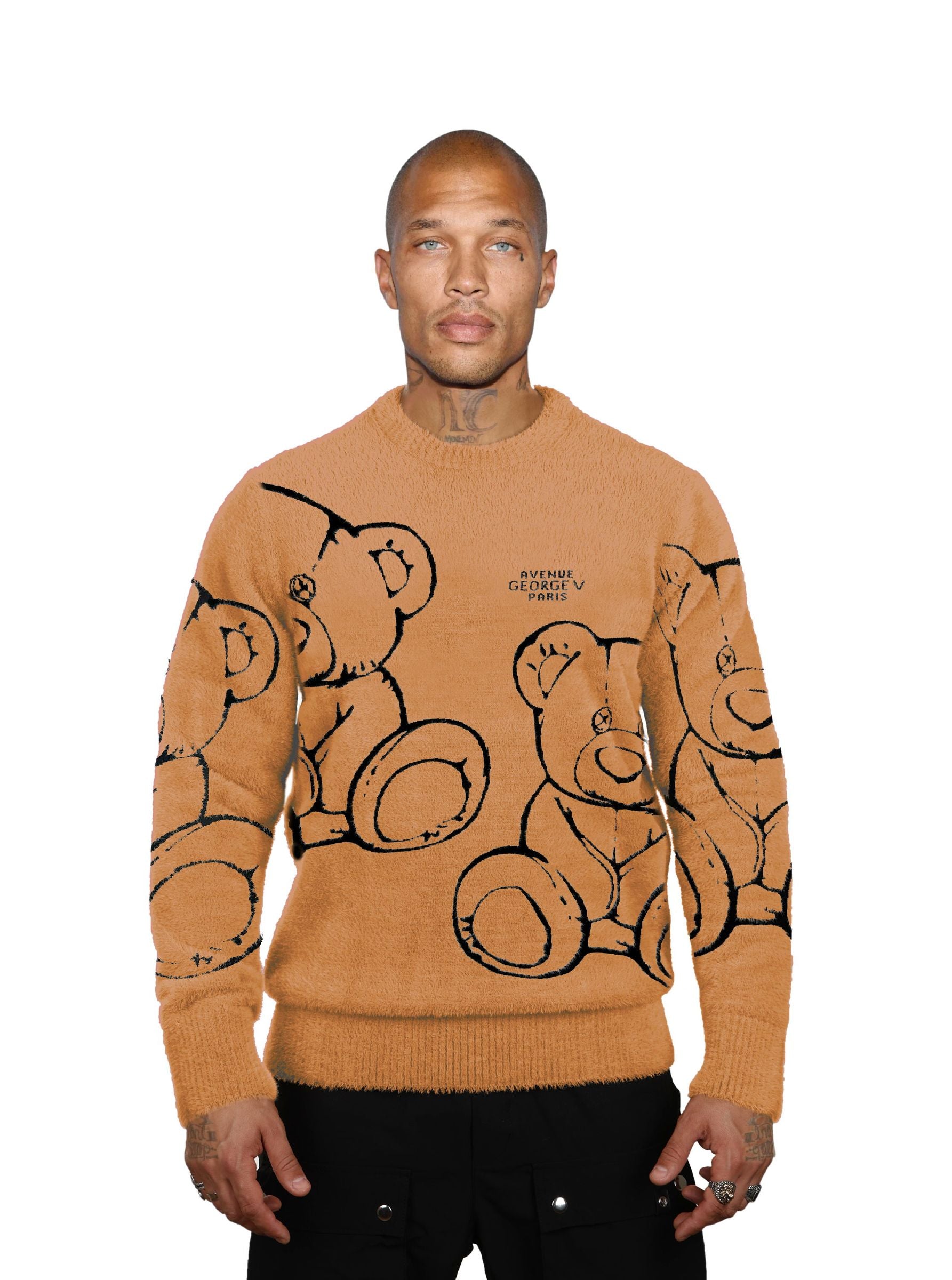 GVT120 Sweater with Teddy Bear