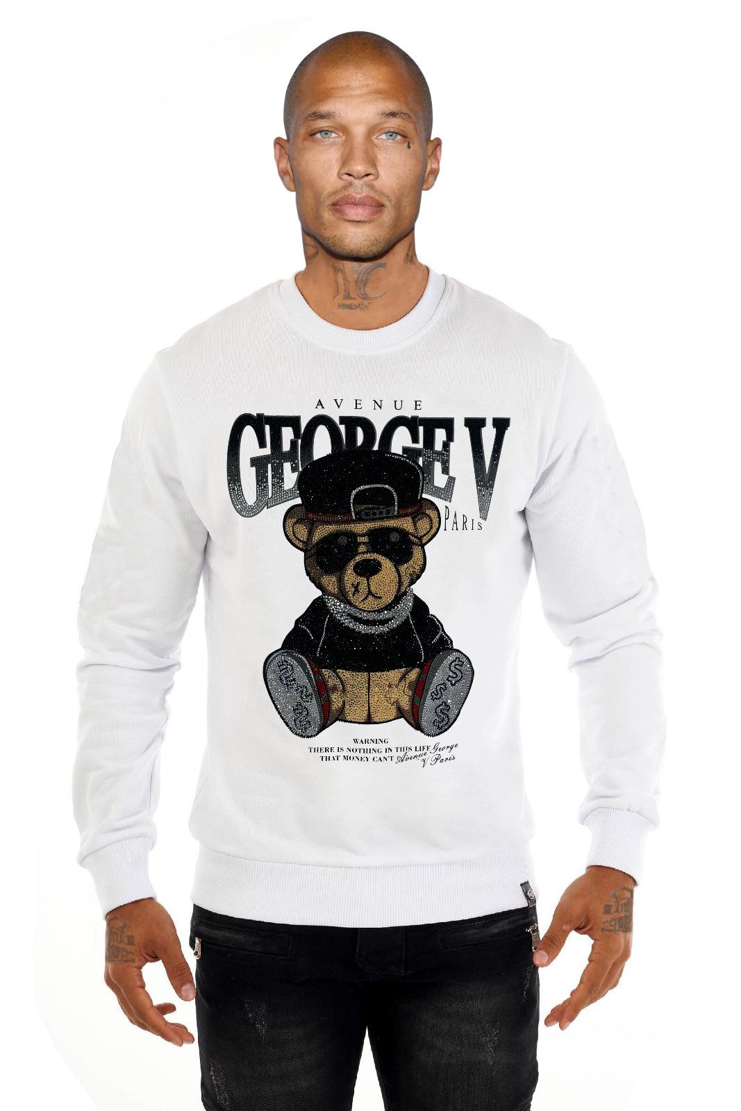 Biggy GV2805 Pullover with Rhinestone Thug Teddy